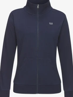 H.I.S Vestes<Veste sweat veste à col montant et rayures