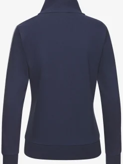 H.I.S Vestes<Veste sweat veste à col montant et rayures