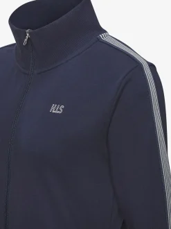 H.I.S Vestes<Veste sweat veste à col montant et rayures