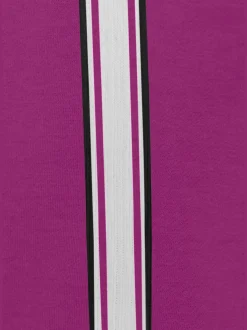 H.I.S Vestes<Veste sweat veste à col montant et rayures