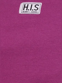 H.I.S Vestes<Veste sweat veste à col montant et rayures