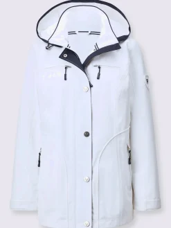 Collection L Vestes<Veste technique capuche amovible grâce à une glissière